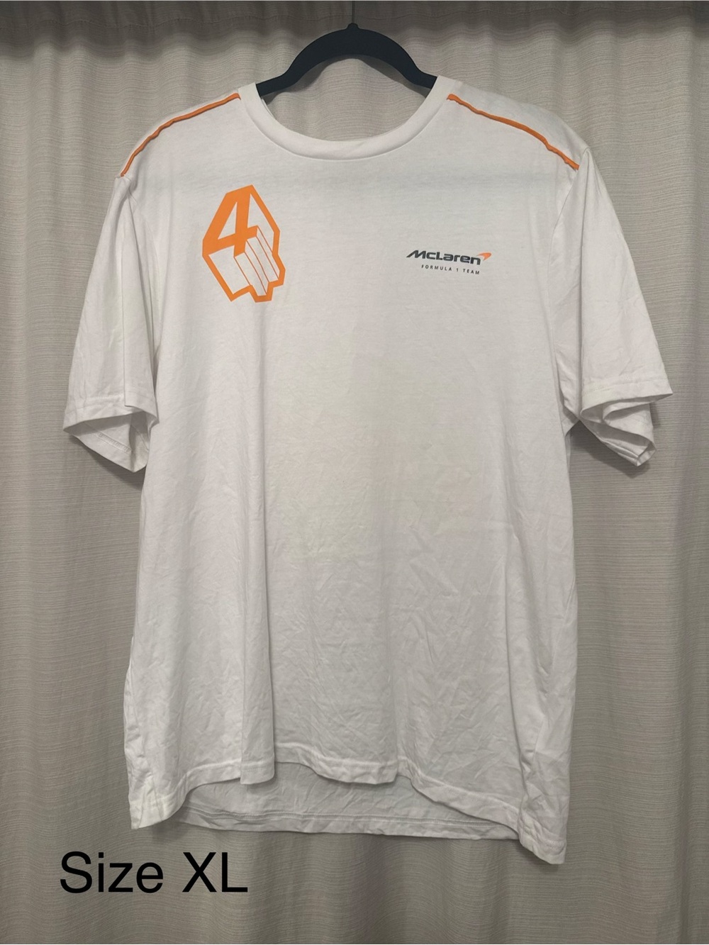 Men’s McLaren White T-Shirt - XL